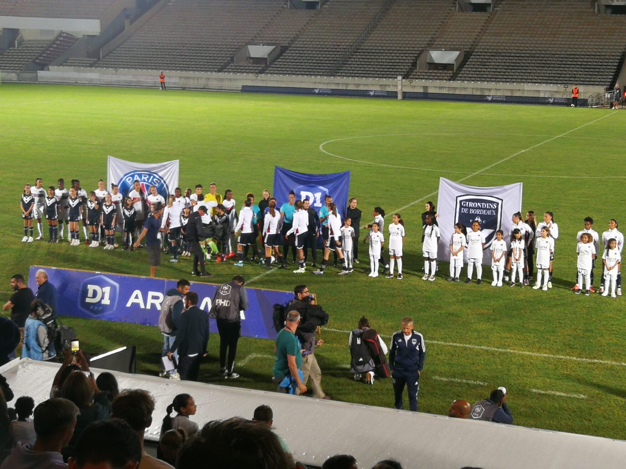 Match FCGB - PSG féminines à Lescure en septembre 2023